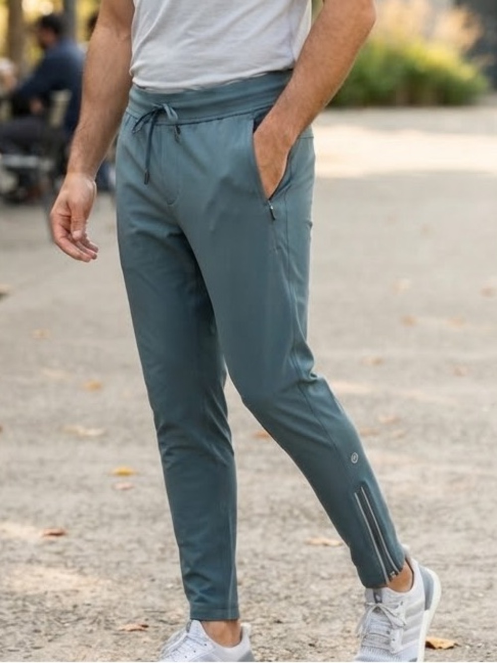 Lulululmon Teal Jogger Running Pants Size Small